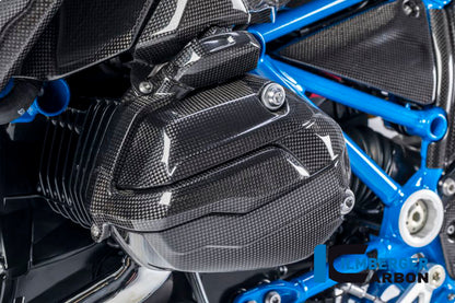 Ilmberger Carbon Rocker Cover, Left Carbon for the BMW R 1200 GS '13-17, RS '15-24, R 1200 GS Adventure 2014