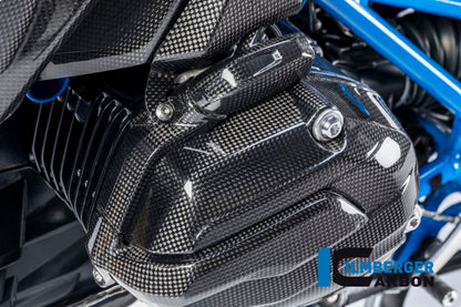Ilmberger Carbon Rocker Cover, Left Carbon for the BMW R 1200 GS '13-17, RS '15-24, R 1200 GS Adventure 2014