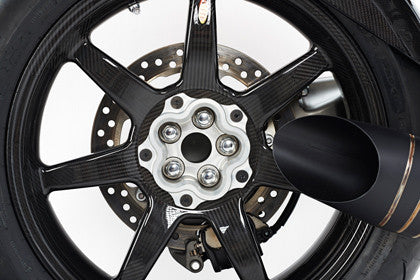 BST Panther TEK 7 Spoke Carbon Fiber Front Wheel for the Honda VFR1200F (2010+) & Ariel Ace - 3.5 x 17