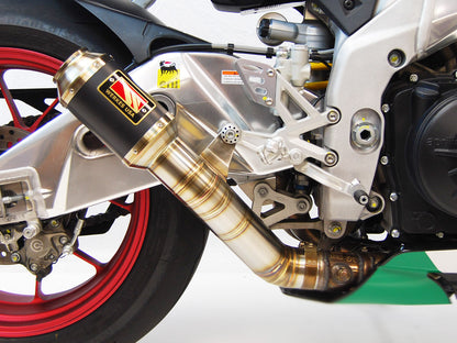 Competition Werkes GP Race Slip On High Exit Exhaust for the Aprilia RSV4 (15-16)