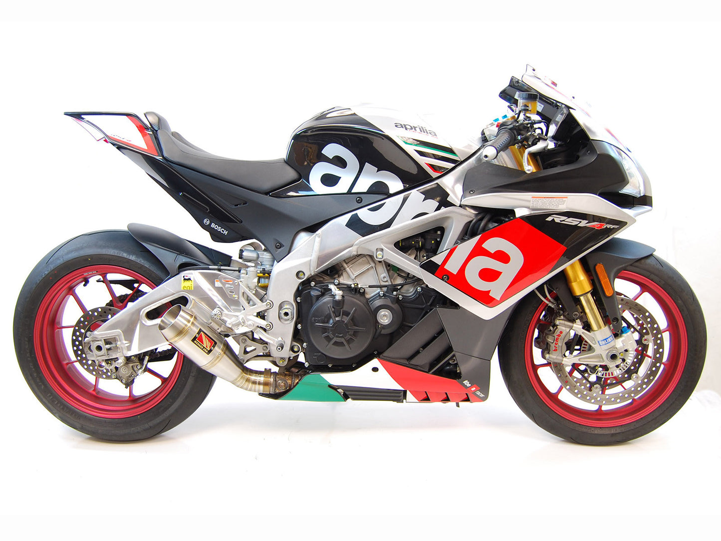 Competition Werkes GP Slip On Exhaust for the Aprilia RSV4 (15-16)