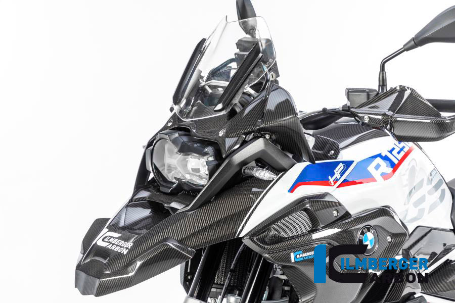 Ilmberger Carbon Windprotector on the Instruments for the BMW R 1250 GS / GS Adventure 2019