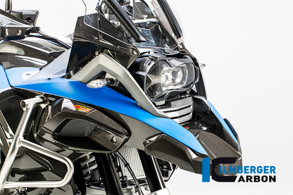 Ilmberger Carbon Wind Flap on Cockpit, Right Carbon for the BMW R 1200 GS '13-16, R 1200 GS Adventure 2014
