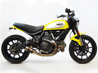 Competition Werkes GP Slip On Exhaust for Ducati Scrambler (800cc) and Monster 797 (15-22)
