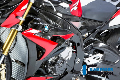 Ilmberger Carbon Watercooler Cover, Left Side Carbon for the BMW S 1000 R 2014-2017