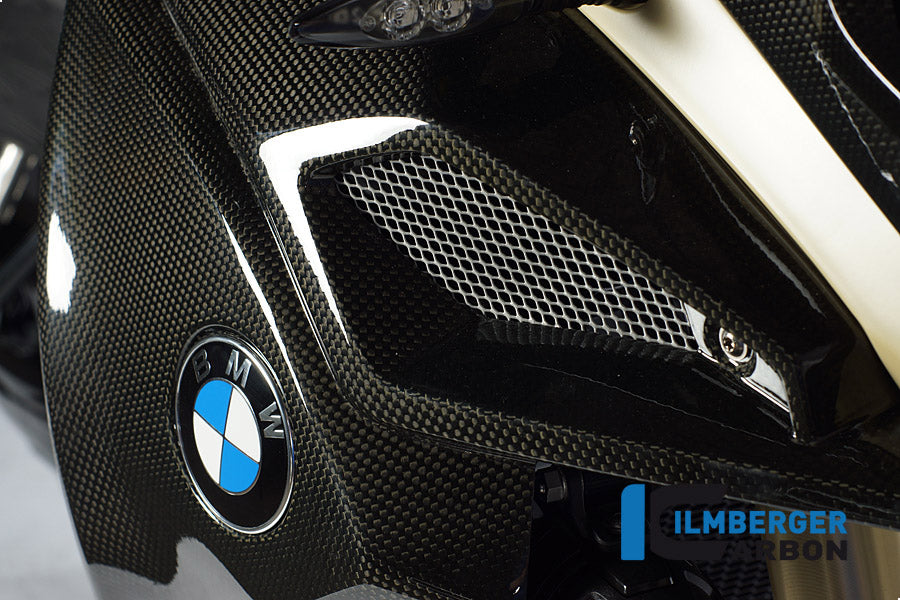 Ilmberger Carbon Radiator Cover / Airbox Cover, Right Carbon for the BMW F800 GS Adventure '13-24