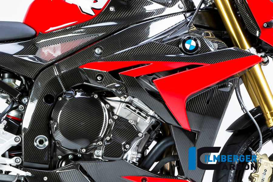 Ilmberger Carbon Watercooler Cover, Right Side Carbon for the BMW S 1000 R 2014-2017