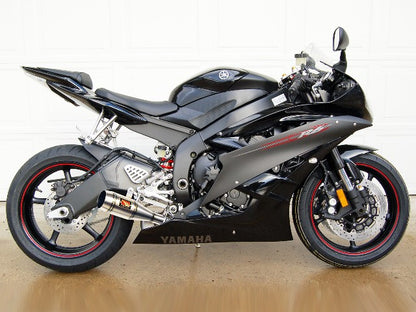 Competition Werkes GP Slip On FULL OPEN Exhaust for the Yamaha YZF-R6 (06-16)