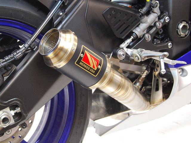 Competition Werkes GP RACE Titanium Full Exhaust for the Yamaha YZF-R6 (2017+)