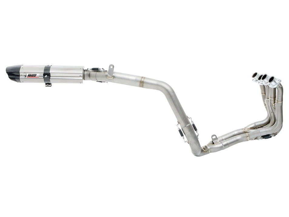 MIVV Full System 4x2x1, Suono Stainless Steel, Sub-code/Underseat Exhaust For Honda CBR 600 RR 2013-2016