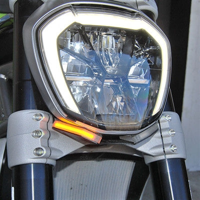 New Rage Cycles (NRC) Front Turn Signals for the Ducati XDiavel
