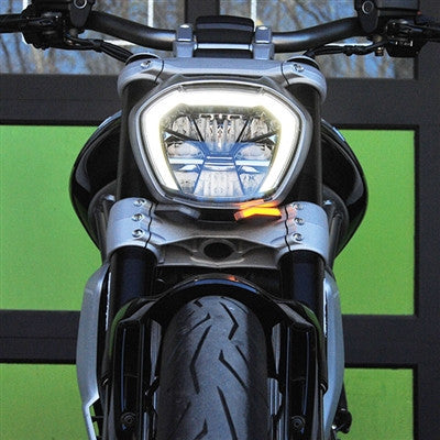 New Rage Cycles (NRC) Front Turn Signals for the Ducati XDiavel