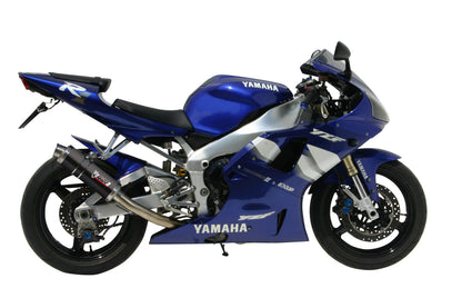 MIVV Slip-on, GP Black, Standard Exhaust For Yamaha YZF-R1 1998-2001