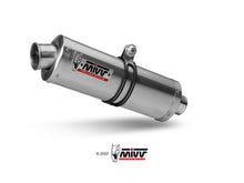 MIVV Slip-on, Oval Stainless Steel, Standard Exhaust For Yamaha YZF-R6 1999-2002
