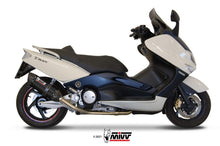 MIVV Full System 2x1, Suono Black, Standard Exhaust For Yamaha T-Max 500 2001-2007