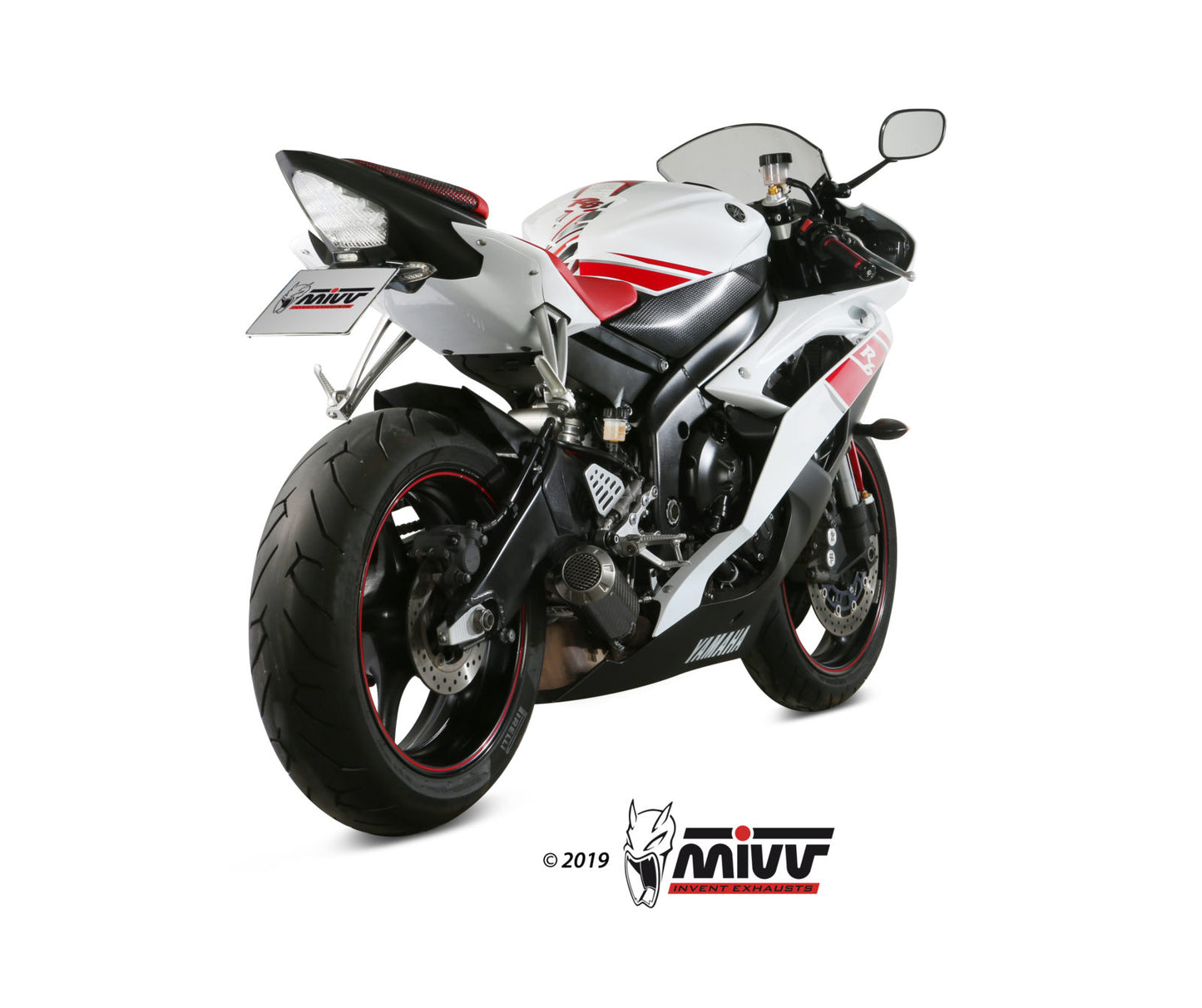 MIVV Slip-on, MK3 Carbon, Standard Exhaust For Yamaha YZF-R6 2006-2016