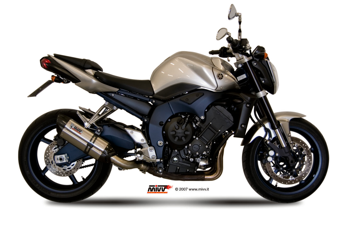 MIVV Slip-on, Suono Stainless Steel, Standard Exhaust For Yamaha FZ1 2006-2016