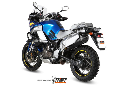 MIVV Slip-on, Speed Edge Black, Standard Exhaust For Yamaha Super tenere 1200 2010-2020