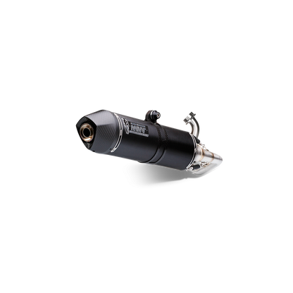 MIVV Full System 2x1, Stronger Black, Standard Exhaust For Yamaha T-Max 530 2012-2016
