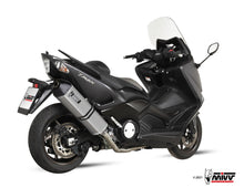 MIVV Full System 2x1, Speed Edge Stainless Steel, Standard Exhaust For Yamaha T-Max 530 2012-2016