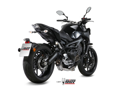 MIVV Full System 3x1, Suono Stainless Steel, Standard Exhaust For Yamaha MT-09 / FZ-09 2013-2020