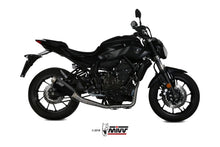 MIVV Full System 2x1, Gppro Black, Alto/High up Exhaust For Yamaha MT-07 / FZ-07 2014-2020