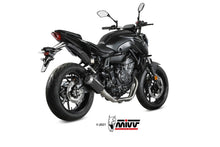 MIVV Full System 2x1, MK3 Carbon, Alto/High up Exhaust For Yamaha MT-07 / FZ-07 2014-2022