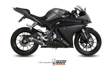 MIVV Full System 1x1, GP Carbon, Standard Exhaust For Yamaha YZF R125 14-18, MT-125 15-19