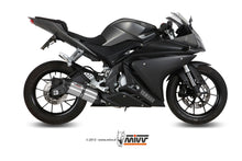 MIVV Full System 1x1, Suono Stainless Steel, Standard Exhaust For Yamaha YZF R125 14-18, MT-125 15-19