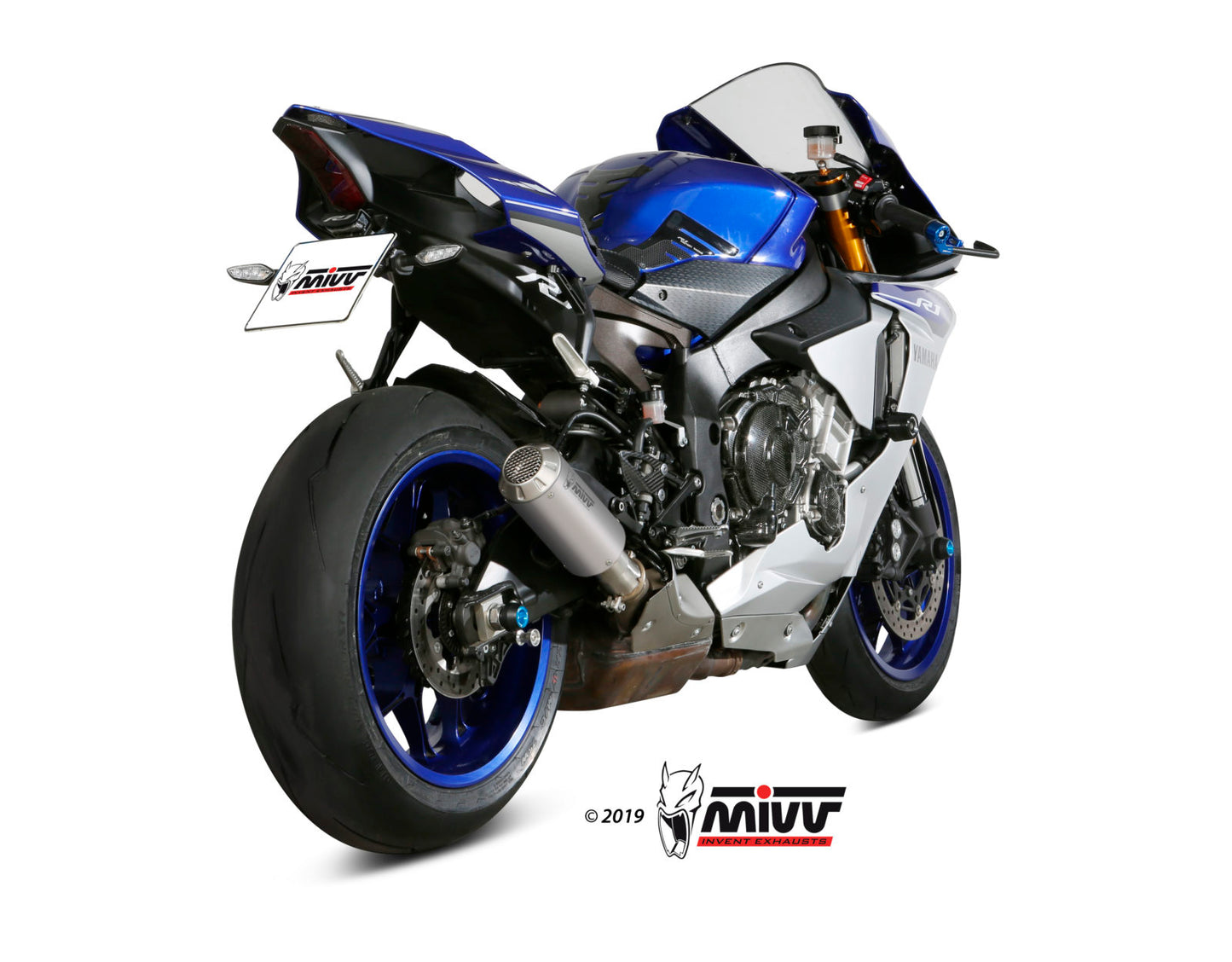 MIVV Slip-on, MK3 Stainless Steel, Standard Exhaust For Yamaha Super tenere 1200 2015-2022