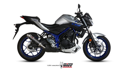 MIVV Slip-on, GP Carbon, Standard Exhaust For Yamaha MT-03 2016-2022