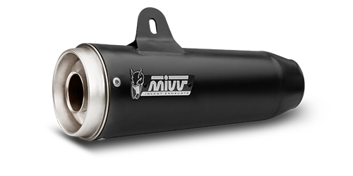 MIVV Full System 3x1, Ghibli Black, Alto/High up Exhaust For Yamaha XSR 900 2016-2022