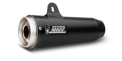 MIVV Full System 3x1, Ghibli Black, Alto/High up Exhaust For Yamaha XSR 900 2016-2022