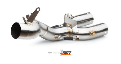 MIVV No-kat pipe compatible with both MIVV and original silencers Exhaust For Yamaha MT-10 / FZ-10 2016-2022