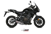 MIVV Full System 2x1, Oval Titanium, Standard Exhaust For Yamaha Tracer 700 2016-2022