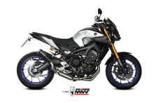 MIVV Full System 3x1, X-M1 Black, Standard Exhaust For Yamaha MT-09 / FZ-09 2013-2020