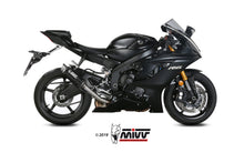 MIVV Slip-on, GPpro Carbon, Alto/High up Exhaust For Yamaha YZF-R6 2017-2022