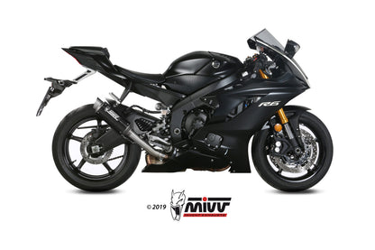 MIVV Slip-on, GPpro Carbon, Alto/High up Exhaust For Yamaha YZF-R6 2017-2022