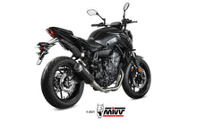 MIVV Full System 2x1, Gppro Carbon, Alto/High up Exhaust For Yamaha MT-07 / FZ-07 2021-2022