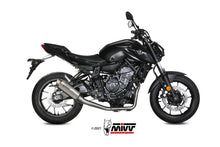 MIVV Full System 2x1, Gppro Titanium, Alto/High up Exhaust For Yamaha MT-07 / FZ-07 2021-2022