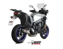 MIVV Full System 3x1, Oval Titanium, Standard Exhaust For Yamaha FJ-09 / MT-09 Tracer 2021-2022