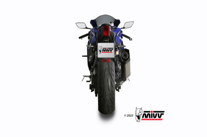 MIVV Full System, SR-1 Titanium, High Exhaust For Yamaha R7 2022-2023