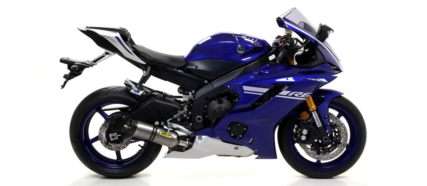 Arrow Exhausts for the  Yamaha YZF600/YZF-R6 2017/2020
