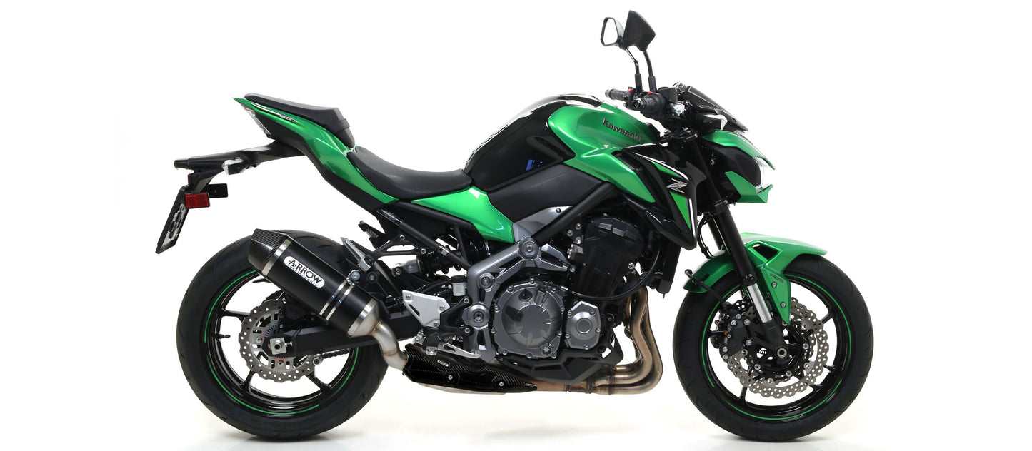 Arrow Exhausts For The Kawasaki Z900 (Z900E) 2017-2018