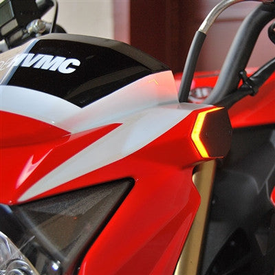 New Rage Cycles (NRC) Kawasaki Z125 PRO Front Turn signal Kit