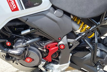 CNC Racing Carbon Fiber Lower Frame Side Covers for the Ducati DesertX