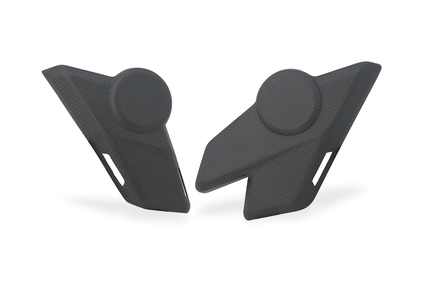 CNC Racing Carbon Fiber Lower Frame Plate Covers (pair) for Ducati Multistrada V4
