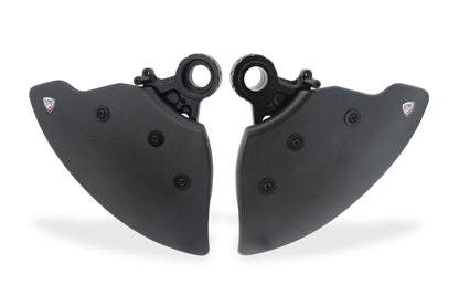 CNC Racing Carbon Fiber GP EVO Front Rotor Cooling Ducts For Ducati Panigale / SF V4 / V2 / 1299 / 1199 / 959 / 899