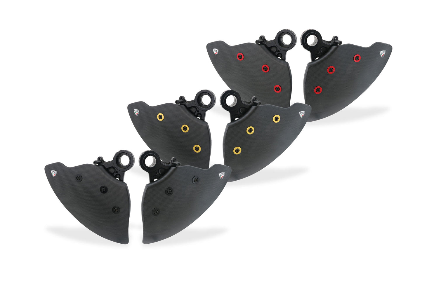 CNC Racing Carbon Fiber GP EVO Front Rotor Cooling Ducts For Ducati Panigale / SF V4 / V2 / 1299 / 1199 / 959 / 899