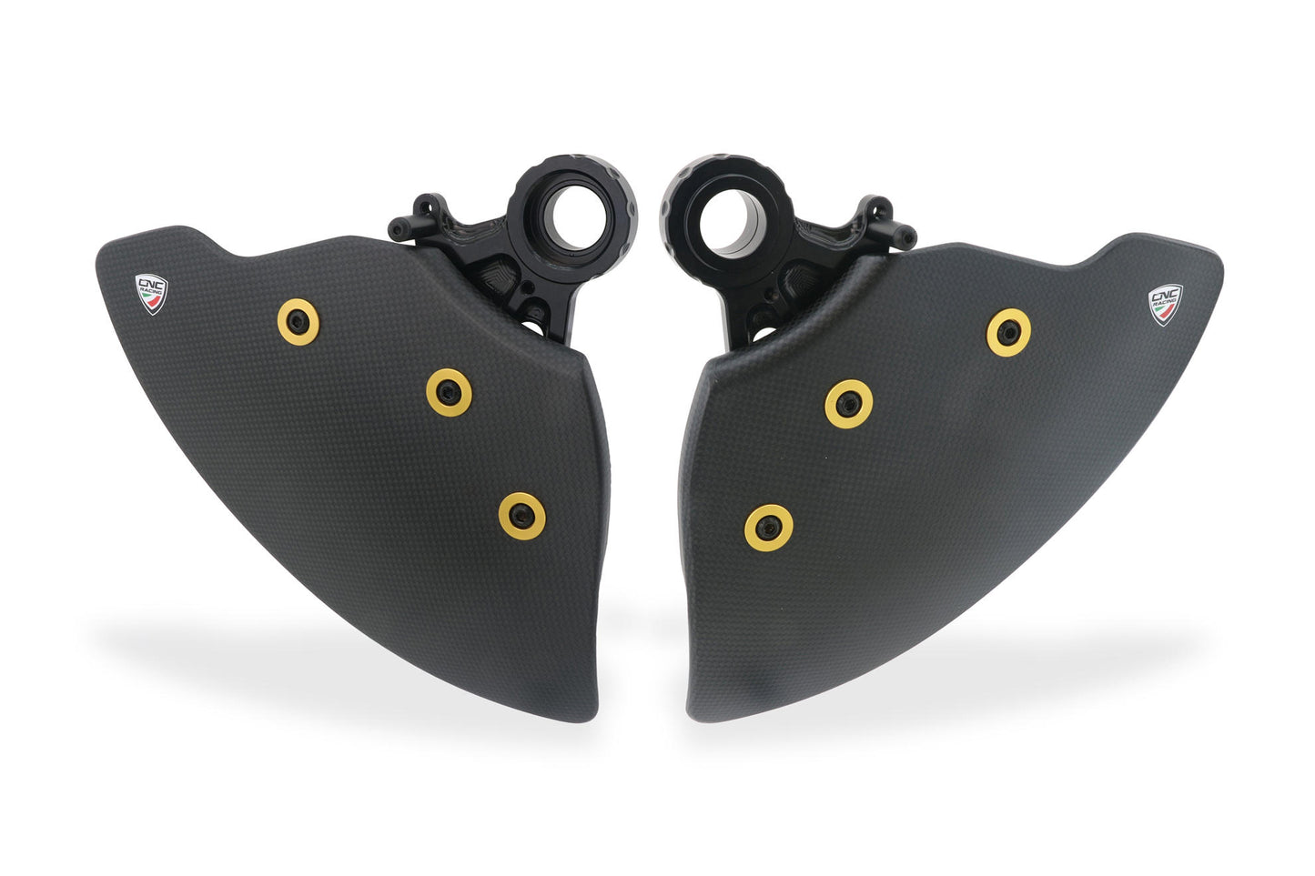 CNC Racing Carbon Fiber GP EVO Front Rotor Cooling Ducts For Ducati Multistrada V4 Pikes Peak / RS